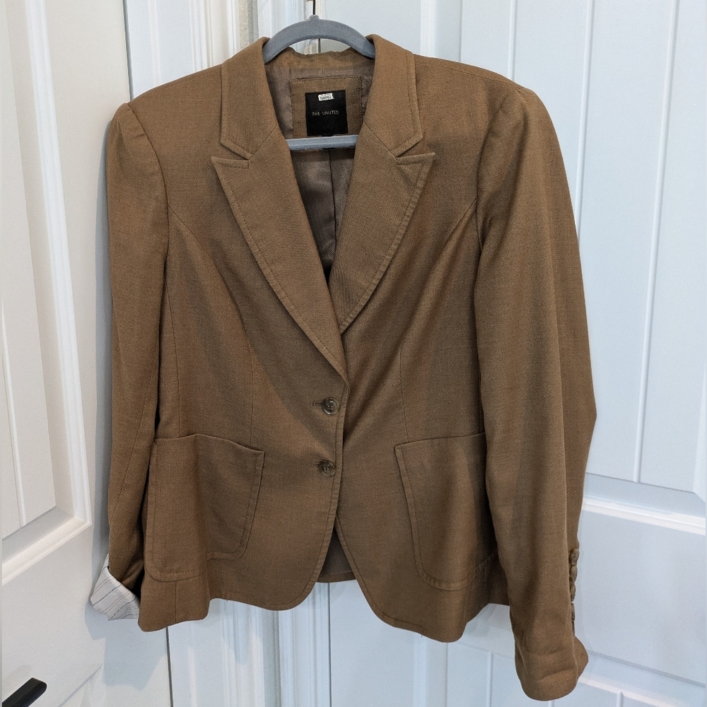 The Limited Camel Blazer, Women's Size L